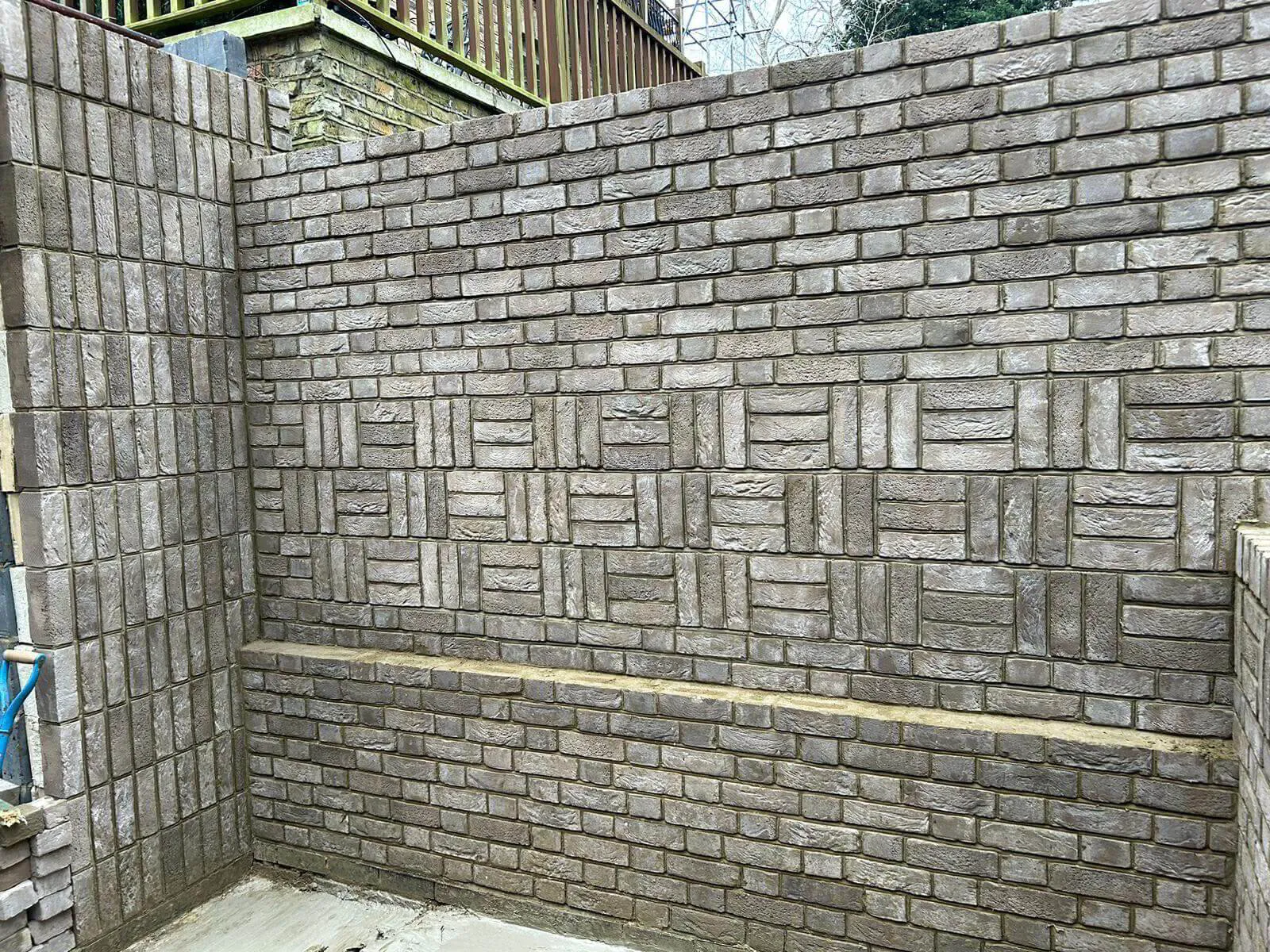 New brickwork and house extension built by IMD Building Services in London
